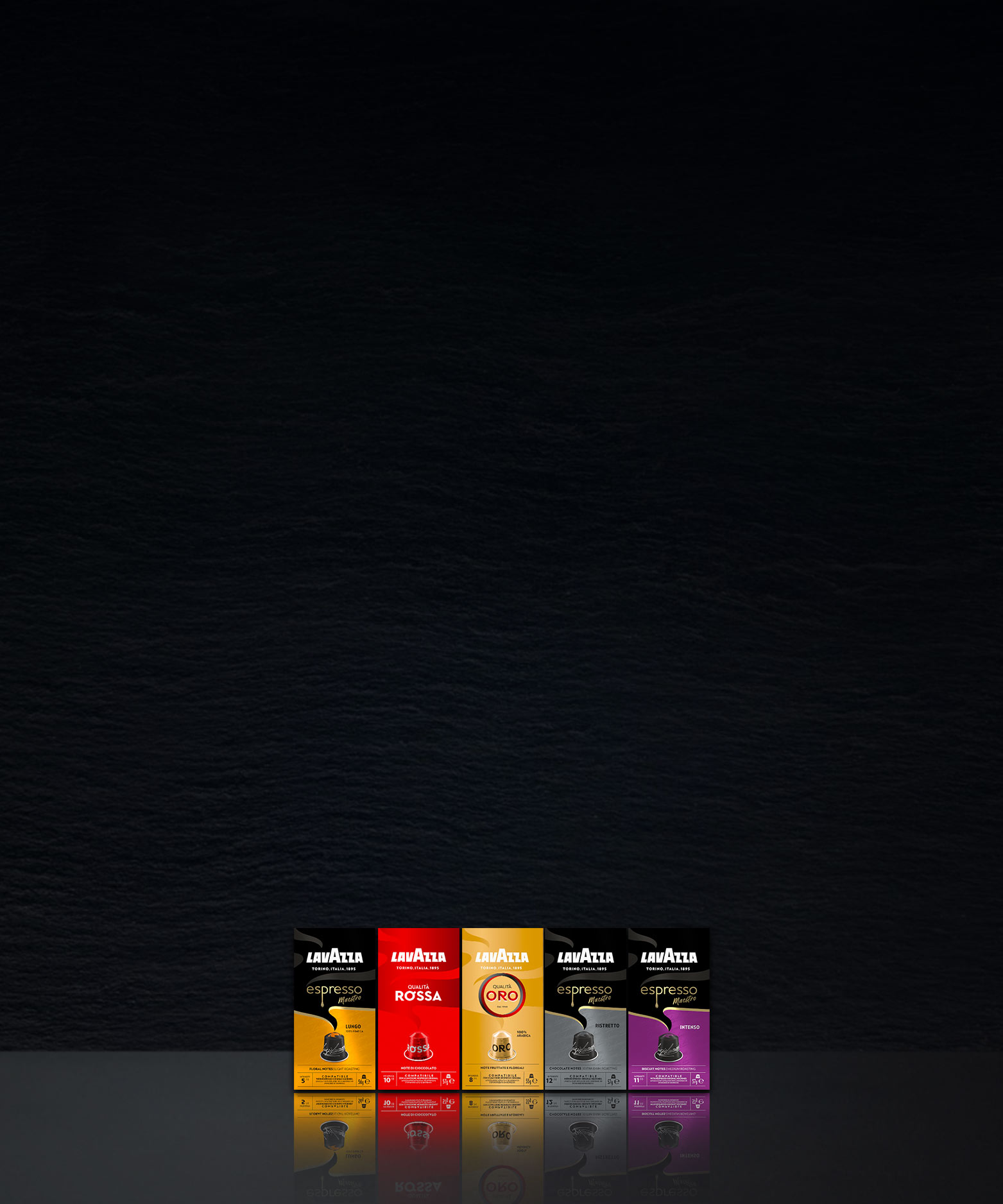 Капсулите Lavazza, съвместими с оригинални машини Nespresso*